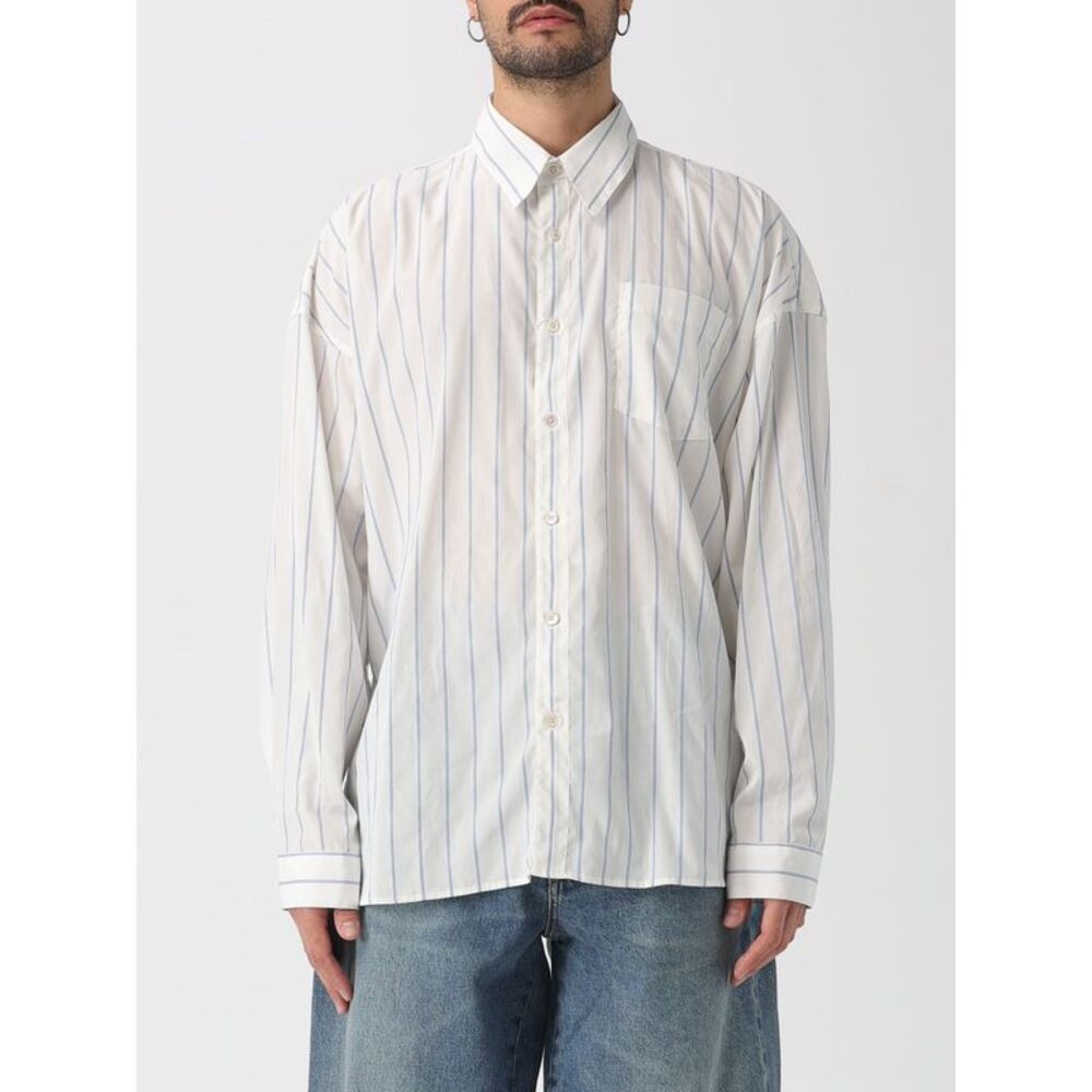 Sunflower Men Striped Cotton Shirt Sunflower